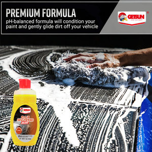 Getsun Kit Shampoo per Autolavaggio Schiuma Neve Alta Concentrazione Fragranza Limone <span class=keywords><strong>Protezione</strong></span> UV Sapone Detergente Auto - Product Image 6