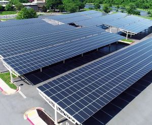 Estructura de Carport Solar con Paneles, Galvanizada en Caliente, Resistente al Viento (130 km/h) y a la Nieve (1.5 KN/m) para Uso en Exteriores - Product Image 3