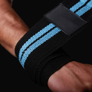 En gros, Sangles de poignet de protection personnalisées pour musculation, entraînement de force, levée de poids, fitness et exercices avec haltères - Product Image 5