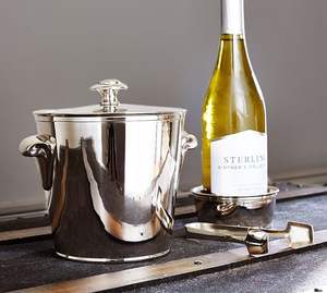 Cubo de hielo metálico de primera calidad para enfriar vino, champán y cerveza, accesorio de bar duradero, ideal para restaurantes, hoteles y servicios de catering. - Product Image 6