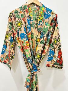 Robes Kimono 100% Coton, Magnifiques Robes Kimono en Coton, Livraison Express, Peignoir Kimono en Coton - Product Image 4