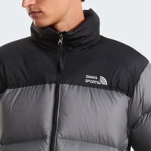 Best Selling <b>Men</b> Winter Puffer <b>Jacket</b> with <b>Long</b> Sleeves Customizable Logo Printed Design <b>Men</b> Puffer <b>Jackets</b> - Product Image 6