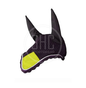 High Quality Breathable Mesh Riding Horse Ear <b>Bonnet</b> with Flexible Fit for Outdoor Comfort and Daily Wear Use - Product Image 2