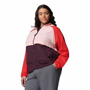 Women Athletic Windbreaker <b>Jacket</b> Breathable Waterproof Lightweight Hooded Fitness Running Outdoor <b>Travel</b> <b>Jacket</b> Custom OEM - Product Image 5
