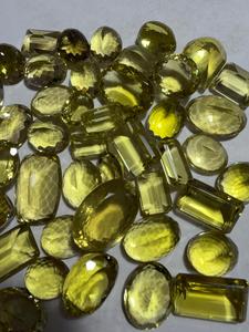 พลอยควอตซ์สีเขียวทองเหลืองเจียระไน ราคาขายส่งที่ BU GEMS - Product Image 4