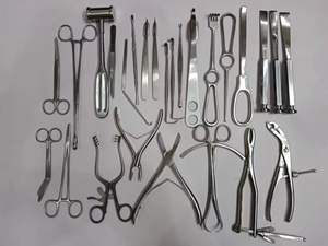 REGENSIS SURGICAL - Juego de 25 Piezas de Instrumentos Quirúrgicos Ortopédicos Básicos de Acero, Fuente de Alimentación Manual, Instrumentos Pediátricos Quirúrgicos, Modelo CE - Product Image 2