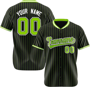 Maillots de softball et de baseball personnalisés à prix abordable, vente en gros, impression numérique frontale, anti-bactériens, 100 % polyester – Nouveauté très demandée - Product Image 2