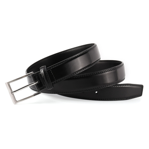 Ceinture décontractée personnalisable en cuir de vache véritable avec boucle à ardillon carrée en acier, motif écossais, robuste, légère et écologique - Product Image 2