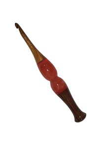 Knitting Tool Eco-Friendly Fashion Resin & Wood <b>Crochet</b> <b>Hook</b> with Lightweight Structure for Easy Carry Travel Friendly Craft Use - Product Image 3