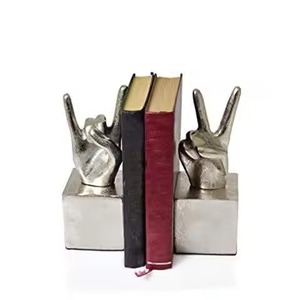 Serre-livres design cheval aspect métal vintage, best-seller, avec base, pour bibliothèques, bureaux, écoles, utilisation sur table - Product Image 3