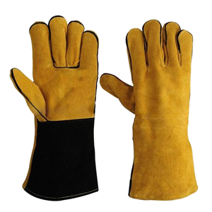 Guantes de Cuero para Mayor Comodidad y Seguridad, Guantes de Trabajo con Protección Térmica, Guantes para Soldadura - Product Image 2