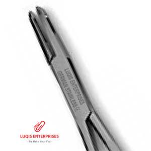 Porte-aiguille Metzenbaum à une mâchoire fenêtrée et une mâchoire à rainures opposées, instrument chirurgical en acier inoxydable, outil réutilisable - Product Image 2