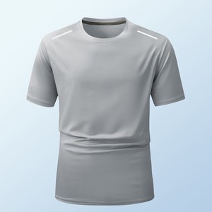 Camiseta Deportiva de Manga Corta de Secado Rápido con Logotipo Personalizado Bordado, Precio de Fábrica de Bangladesh y China - Product Image 5