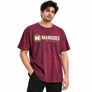 T-shirt unisexe pour homme de haute qualité, mode estivale, style hip-hop vintage, col rond, respirant, séchage rapide, écologique, manches courtes, 100% coton - Product Image 1