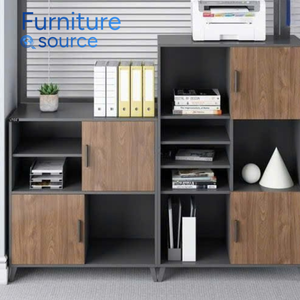 Modern Veneer <b>Filing</b> <b>Cabinet</b> Elegant Line - <b>Filing</b> <b>Cabinet</b> with MDF Structure for Workspace Furniture and Executive Office Needs - Product Image 3