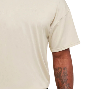 Camiseta Deportiva Extra Grande para Hombre, Transpirable, de Alto Rendimiento, para Entrenamiento Atlético, Ajuste Holgado, Color Gris Guijarro - Product Image 5