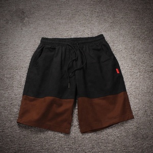 Unisex 100% Cotton Sweat <b>Shorts</b> with Custom Logo <b>Men's</b> Oversize Gym Running Jogger Athletic <b>Shorts</b> Solid <b>Pattern</b> - Product Image 5