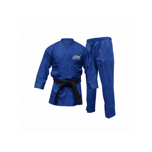 Uniforme de Karate Askar Wear Ind, Azul, Algodón, Unisex, Ropa Duradera para Artes Marciales - Product Image 1