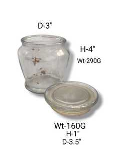 Pot à bougie en verre réutilisable le plus vendu pour bougies artisanales avec un design décoratif moderne, idéal pour les parfums d'ambiance. - Product Image 5