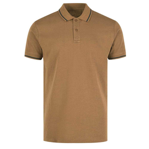Polo de tennis personnalisé pour homme, tissu en polyester interlock doux, contrôle de l'humidité, haute performance, USA Europe - Product Image 1