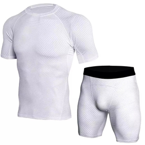 Conjunto Deportivo de Compresión para Hombre GAF, Personalizado, Sublimado, Ropa Deportiva Ajustada y Transpirable, Traje de Atletismo - Product Image 5
