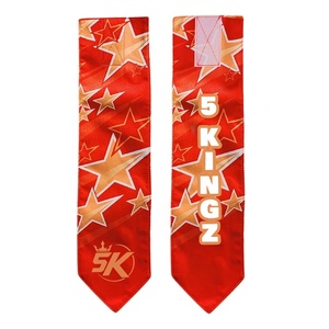 ป้ายแข่งขันรักบี้ลีกกลางแจ้ง 5Kingz Sports สำหรับโปรโมชั่น ไม่มีสายรัด ลายดาวแดง เป็นมิตรกับสิ่งแวดล้อม น้ำหนักเบา ทนทาน - Product Image 1
