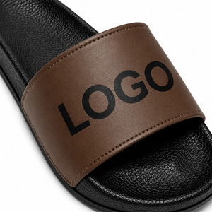 Sandalias Personalizadas con Logotipo Marrón |   Sandalias Unisex de EVA Cómodas |   Pantuflas Personalizadas para Playa, Piscina, Interiores y Exteriores |   OEM ODM - Product Image 6