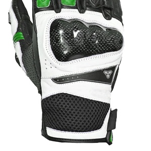 Gants de moto personnalisés pour hommes en cuir de mouton, respirants, imperméables, coupe-vent, compatibles écran tactile, pour l'été et le sport - Product Image 6