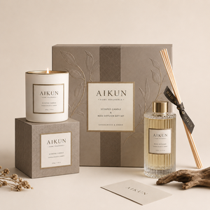 ชุดน้ำหอมปรับอากาศ AIKUN พรีเมียม กลิ่นหอมติดทนนาน พร้อมก้านไม้หอมแบบยาว รับผลิตแบบ OEM ODM - Product Image 3