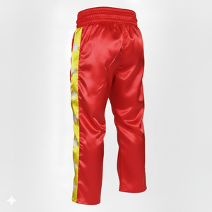 Pantalones de kickboxing para hombres y mujeres, pantalones de entrenamiento de artes marciales, para práctica, competición, entrenamiento activo, duraderos, ligeros - Product Image 5