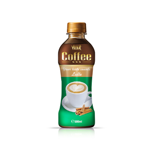 เครื่องดื่มกาแฟลาเต้ 500 มล. ขวดพลาสติก PET ยี่ห้อ VINUT ผู้จัดจำหน่ายเครื่องดื่มขายส่ง ผู้นำเข้า ผู้ผลิต B2B เวียดนาม - Product Image 2