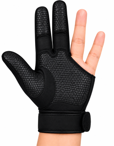 Guantes de Billar sin Dedos HANDSCHUHE INDUSTRIES, Unisex, Material con Impresión Digital, Ambidiestros, con Gancho, para Billar y Snooker - Product Image 3