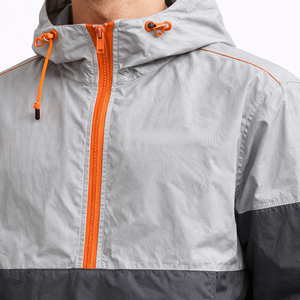 <b>Mens</b> Anorak <b>Jacket</b> Hooded Windbreaker Lightweight Streetwear Y2K <b>Pullover</b> Outdoor Outerwear Wholesale <b>Men's</b> <b>Jackets</b> - Product Image 4