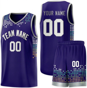 Maillot de basket-ball sur mesure, uniforme d'équipe, vêtements de sport respirants de haute qualité, fabrication directe - Product Image 2