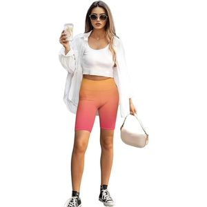 Nuevos Shorts Deportivos para Mujer, Elegantes y Lavados, de Alta Calidad, Personalizables, con Efecto Degradado, Estilo Biker, para Deporte y Ocio - Product Image 4