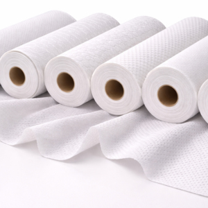 Tissu non tissé en polyester spunlace |   Tissu en spunlace PET pour lingettes humides, usage médical et hygiénique - Product Image 3