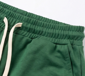 <b>Men's</b> Green Solid Tracksuit Full Sleeve Crew Neck Joggers Set Casual 100% <b>Polyester</b> Autumn Wear <b>T</b> <b>Shirt</b> Tracksuit <b>Men</b> - Product Image 6