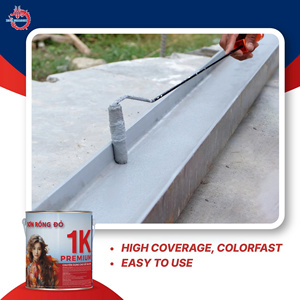 Pintura Red Dragon Thai Khang 1K Premium, Revestimiento Líquido Acrílico Brillante Anticorrosivo, Capa Final para Muebles Industriales, Dong Nai - Product Image 5