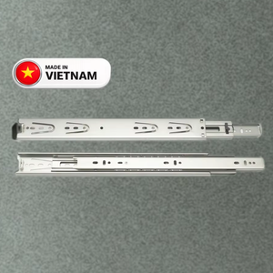 Glissières de tiroir en acier inoxydable à extension complète Aodeli lisses pour cuisine salle à manger chambre appartement vente - Product Image 1