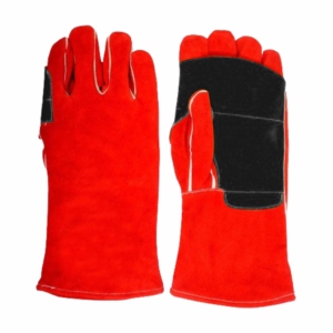Gants de sécurité robustes en cuir de vachette pleine fleur pour la protection des mains contre le feu, la construction et la soudure, équipement de renforcement - Product Image 6