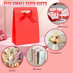 Set di 4 Sacchetti Regalo di Media Dimensione 7 X 4 X 10 Pollici con Manici per Feste, Compleanni, Matrimoni e Altre Occasioni - Product Image 4