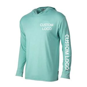 Fabricant OEM de t-shirts de pêche, fournisseur en gros de marques privées, production en vrac, vêtements en tissu anti-UV à séchage rapide - Product Image 1