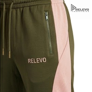 Custom OEM Unisex Sporty Tracksuit Pants Color Blocking Design Drawstring Closure Side Pockets Full Length <b>wind</b> <b>breaker</b> hoodie - Product Image 3