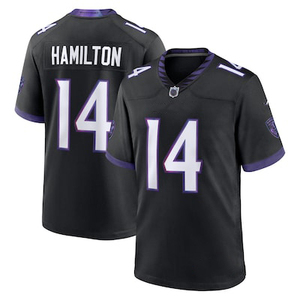 Wholesale 100% Polyester American Football Jersey Custom Stitched Logo Breathable Mesh Short Sports Uniform for Teams Clubs - Product Image 5