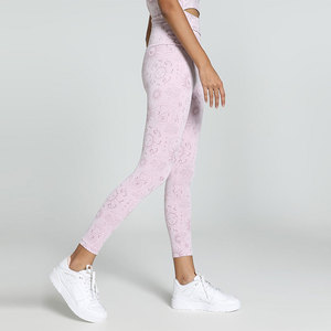 Nouveaux Leggings de Yoga et de Fitness pour Femmes, Taille Haute, Extensibles dans les Quatre Sens, Séchage Rapide, Sans Coutures, avec Logo Personnalisé - Product Image 2