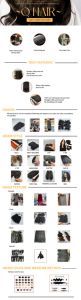 ผมชาวพม่าแบบไม่ผ่านการทำผมธรรมชาติผมคนแท้แบบชาวเวียดนาม - Product Image 5