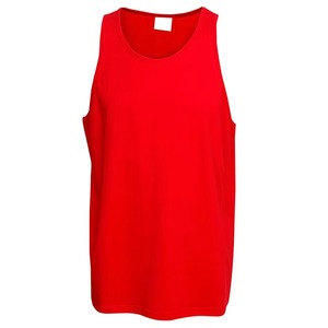 Débardeur uni pour homme, col rond, sans manches, décontracté, pour la gym et l'entraînement, personnalisable avec logo, vente en gros - Product Image 3
