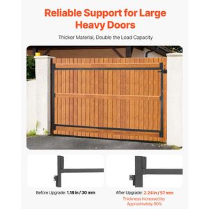 Kit Cancello Scorrevole Regolabile, Altezza 1,2-1,5 m, Larghezza Apertura 100-180 cm, Anti-Perdita di Tensione, Kit Completo per Cancello - Product Image 4