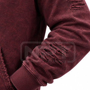 <b>High</b> Quality Acid Wash Hoodies Cotton Polyester <b>Low</b> Moq <b>Top</b> Fashion Men Acid Wash Hoodies - Product Image 6