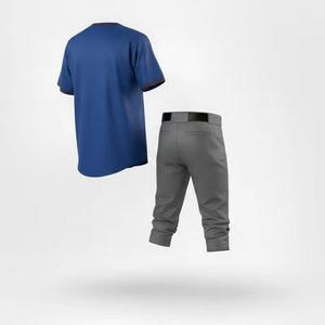 Ensemble d'uniformes de baseball personnalisés pour hommes et femmes, maillot et pantalon d'équipe, vêtements de sport athlétiques respirants et légers, fournisseur d'usine en gros - Product Image 3